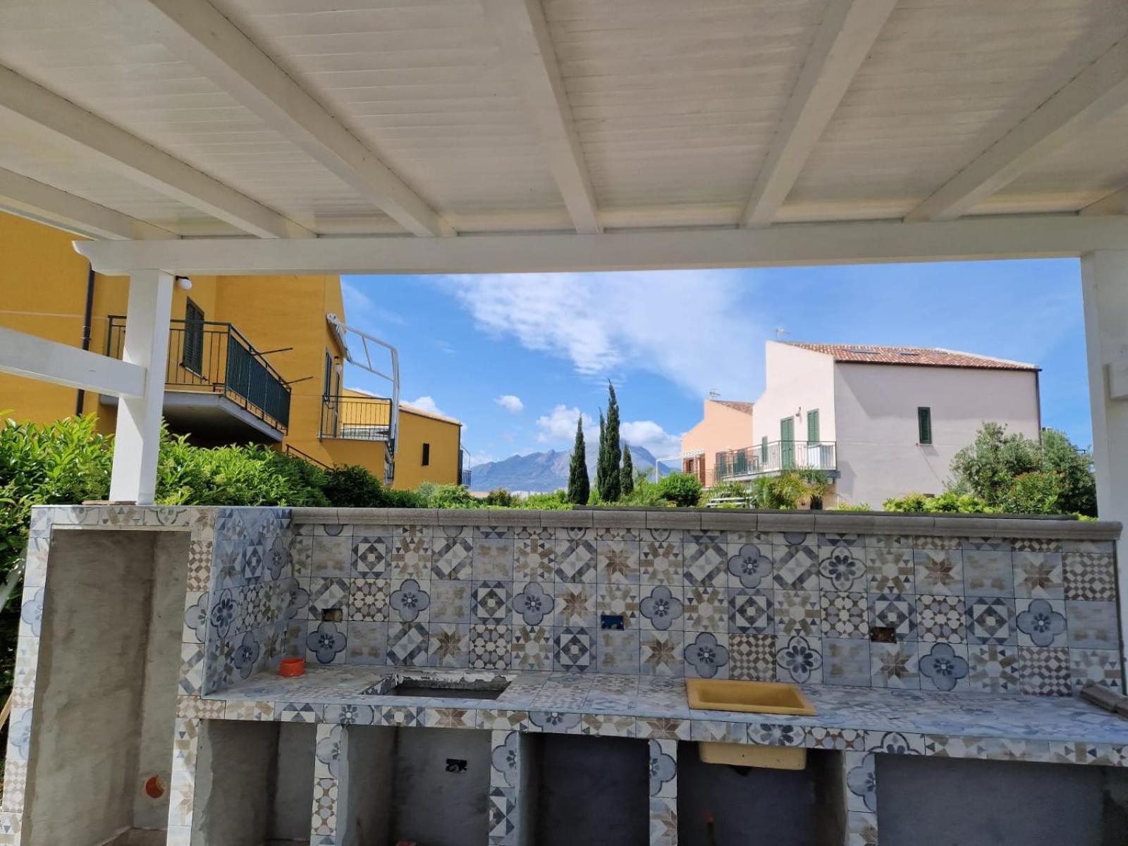 Stella Marina Villa Buonfornello Exterior foto
